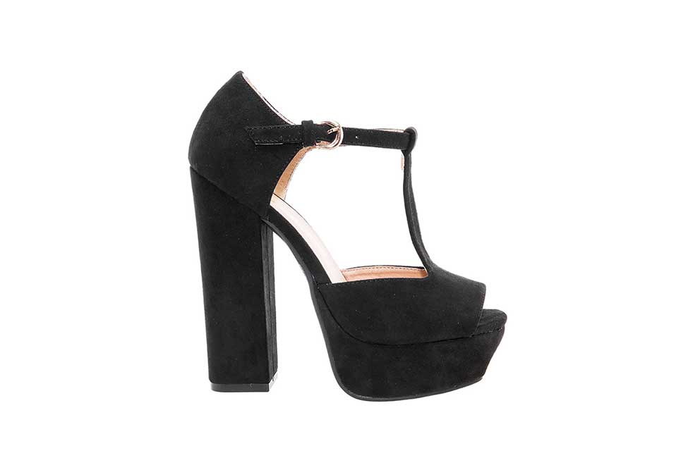 classic black heel